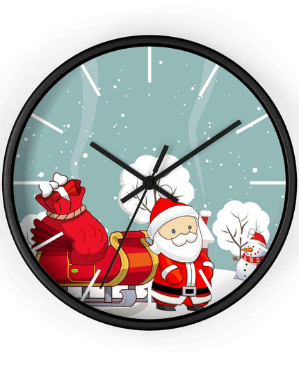 Elegant Artisan Wood Wall Clock with Premium Color Choices for Sophisticated Interiors