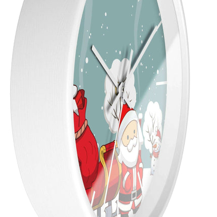 Elegant Artisan Wood Wall Clock with Premium Color Choices for Sophisticated Interiors