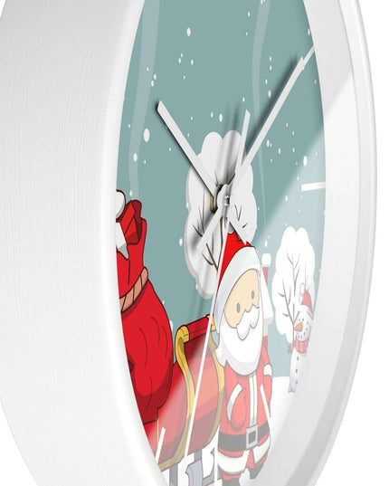 Elegant Artisan Wood Wall Clock with Premium Color Choices for Sophisticated Interiors