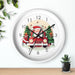 Elite Business Wall Clock - Customizable Timepiece for Refined Interior Décor