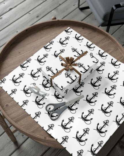 Artisan Anchor Gift Wrap Paper for Premium Gift Presentation