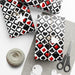 Eco-Friendly Luxury Chess Cells Gift Wrap - Minimalist Sustainable Packaging Made in the USA