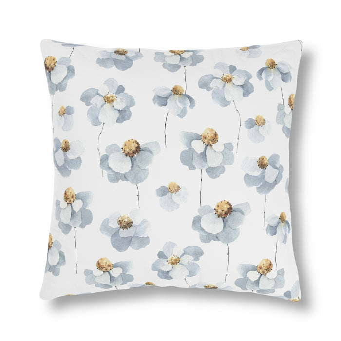 Floral Stain-Free and Waterproof Outdoor Floral Pillows with Concealed Zipper