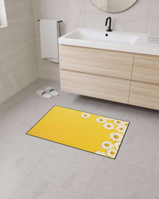 Chic Chamomile Non-Slip Area Rug for Stylish Interiors