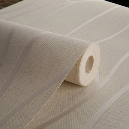 Nonwoven Wall Wallpaper Foaming Fabric – Modern Pattern, 0.53 m x 9.5 m, TV Backdrop