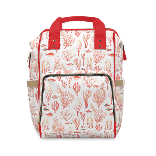 Très Bébé Coral Multifunctional Diaper Backpack