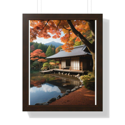 Tranquil Japanese Zen Garden Wall Art - Eco-Friendly Decor for a Serene Home