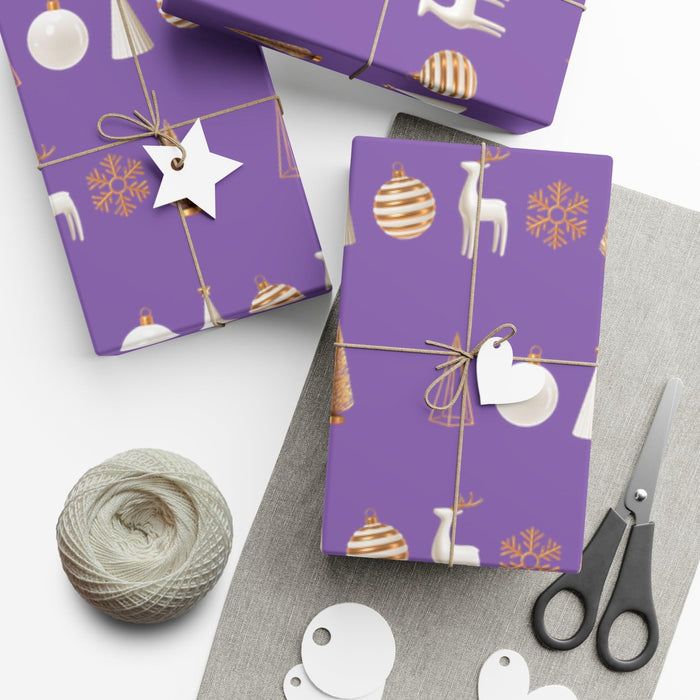 Elegant 3D Chess Gift Wrapping Collection: Premium Matte and Satin Options