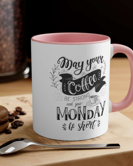 Vibrant Interior Two-Tone 11oz Custom Ceramic Coffee Mug