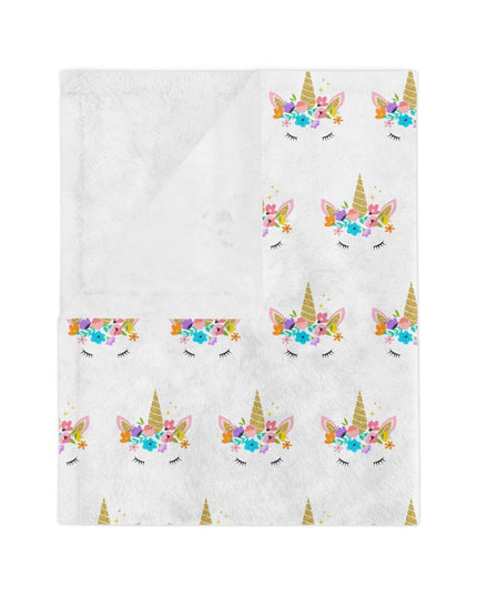 Luxurious Stitched Minky Fleece Blanket for Cozy Elegance