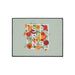 Opulent Abstract Geometric Floor Mat with Black Trim and Non-Slip Backing - Luxurious Home Accent