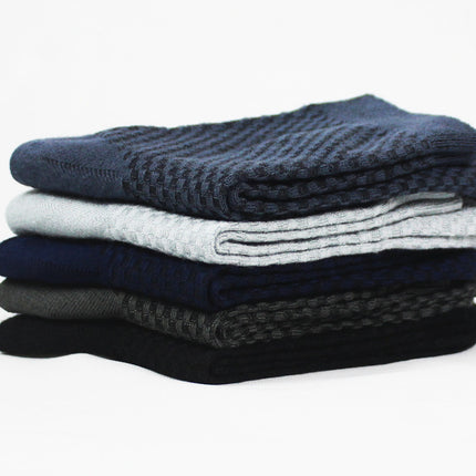 Peekaboo Studio Men's Bamboo Fiber Socks - Soft, Breathable Comfort