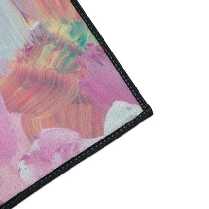 Elegant Floral Non-Slip Area Rug for Modern Home Elegance