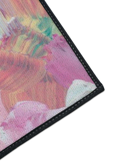 Elegant Floral Non-Slip Area Rug for Modern Home Elegance