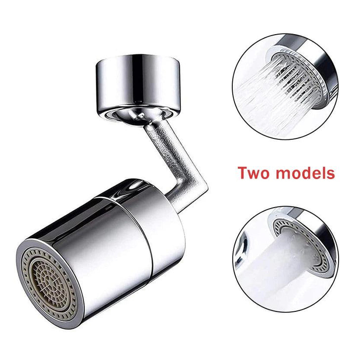 1080° Rotating Faucet Extender with Dual Water Modes - Effortless Setup and Sturdy ABS Build