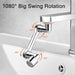 1080° Swivel Faucet Extender with Dual Water Modes - Easy Installation and Durable ABS Construction