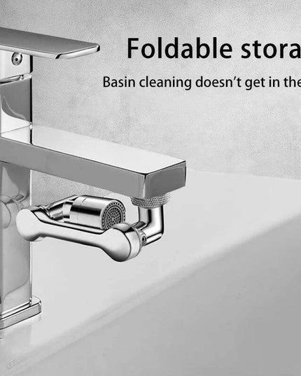 Versatile 1080° Rotating Faucet Extender for Optimal Water Flow