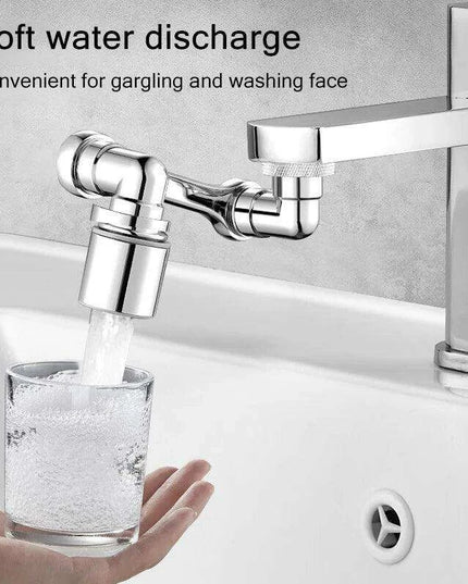 Versatile 1080° Rotating Faucet Extender for Optimal Water Flow