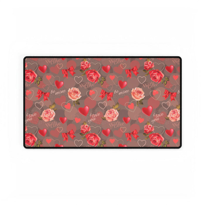 Luxurious Peekaboo Desk Mats for Sophisticated Workspaces