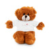 Valentine Plush Toys with Personalized T-Shirts - 8" Adorable Stuffed Animals