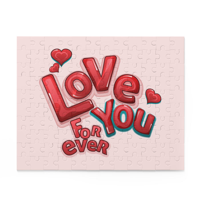 Enchanting Valentine's Day Jigsaw Puzzle Set - Charming 120, 252, 500-Piece Collection for Endless Entertainment