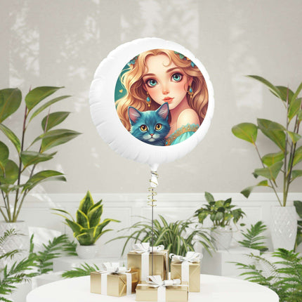 Elegant Reusable Mylar Helium Balloon - Weatherproof Luxury for Every Occasion