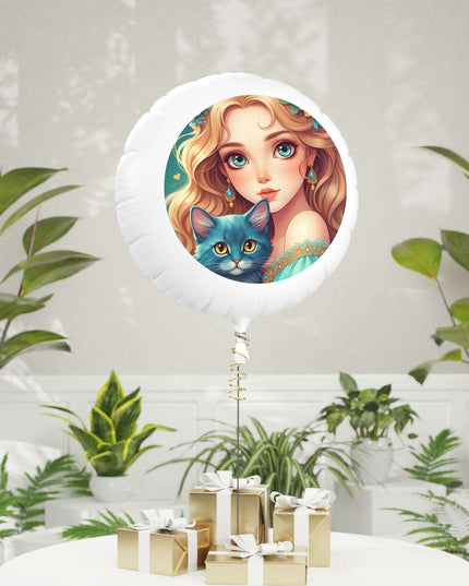 Elegant Reusable Mylar Helium Balloon - Weatherproof Luxury for Every Occasion