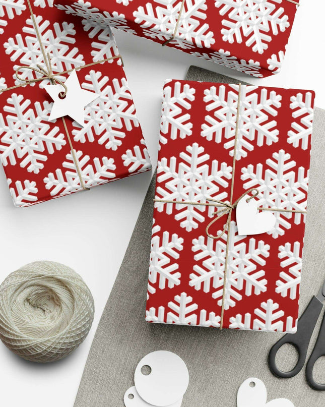 Elegant 3D Holiday Gift Wrap Set - Premium USA-Made Wrapping Paper for Modern Gifting