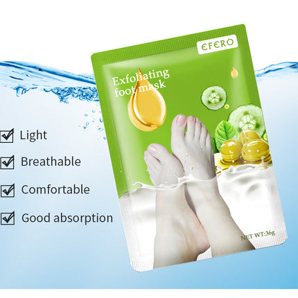 Peekaboo Studio Exfoliating Foot Mask - Dead Skin Remover & Moisturize