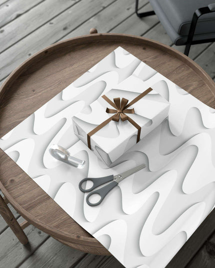 Personalized Sustainable 3D Christmas Gift Wrap - Custom Eco-Friendly Holiday Paper