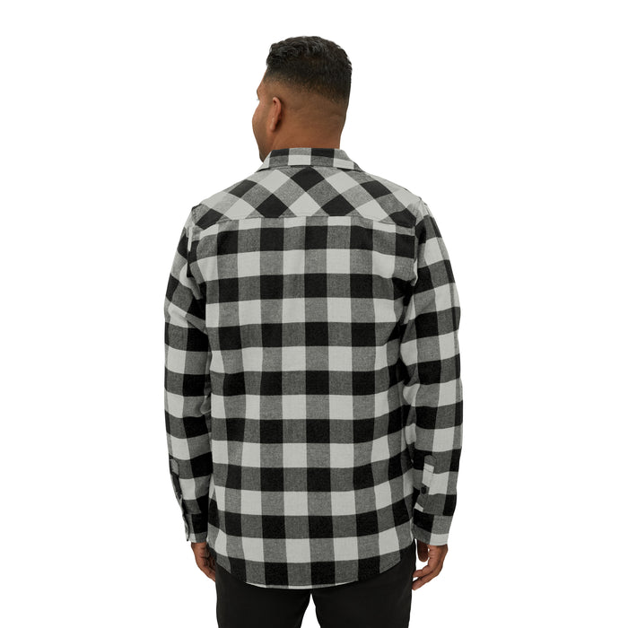 Elevate Your Daily Look with our Customizable Unisex Flannel Shirt