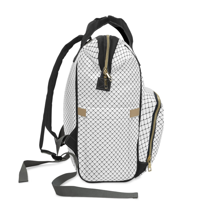 Sophisticated Parent's Deluxe Nylon Diaper Backpack