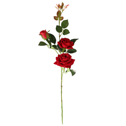 Peekaboo Studio Artificial Rose Flower - Realistic & Long-Lasting Deco