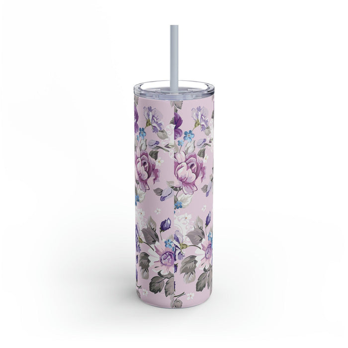 20oz Elegant Matte Stainless Steel Skinny Tumbler by Maars Maker - Sip in Luxury