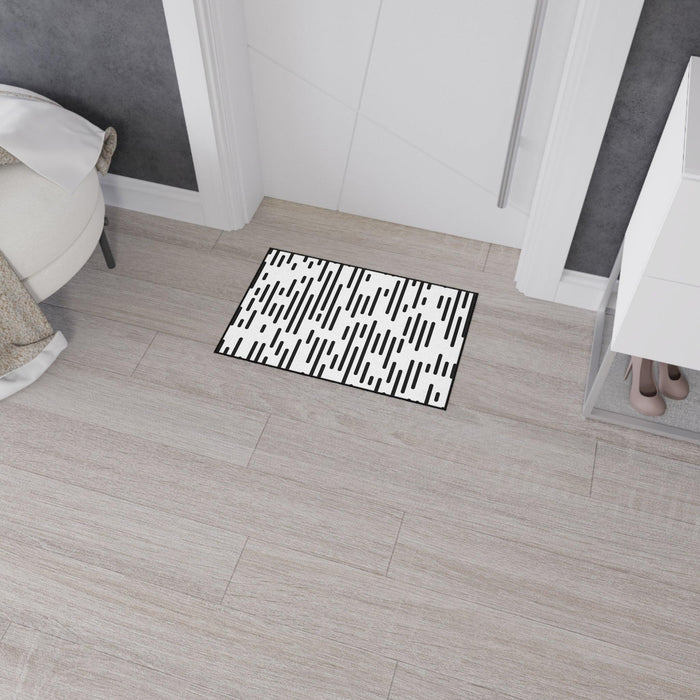 Modern Monochrome Personalized Area Rug for Sophisticated Spaces