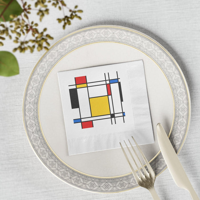 Elegant Embossed White Napkins for Upscale Events
