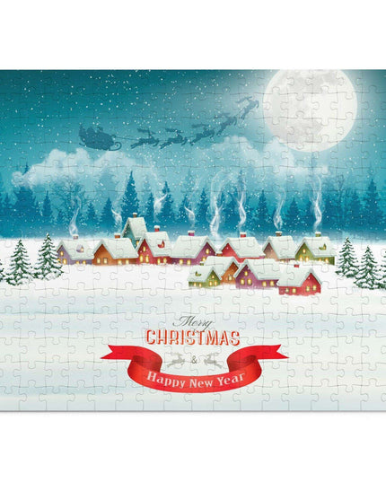 Holiday Joy Puzzle Collection - Perfect Family Activity for Christmas Fun