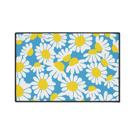 Personalized Chic Daisy Non-Slip Floor Mat for Stylish Home Interiors