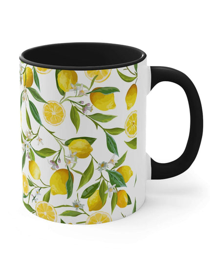Sunrise Serenity 11oz Ceramic Coffee Mug with Kireiina Accent