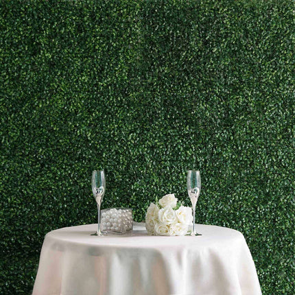 AliKopy 11 Sq Ft Dark Green Boxwood Hedge Mat - 4 Durable Panels