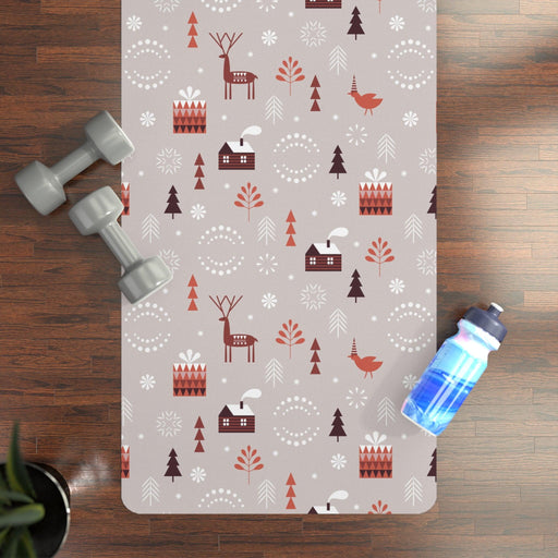 Luxury Christmas Special Edition Yoga Mat by Maison d'Elite