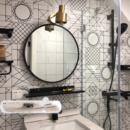 Peekaboo Studio Decorative Wall Hanging Bathroom Mirror - Elegant Desi