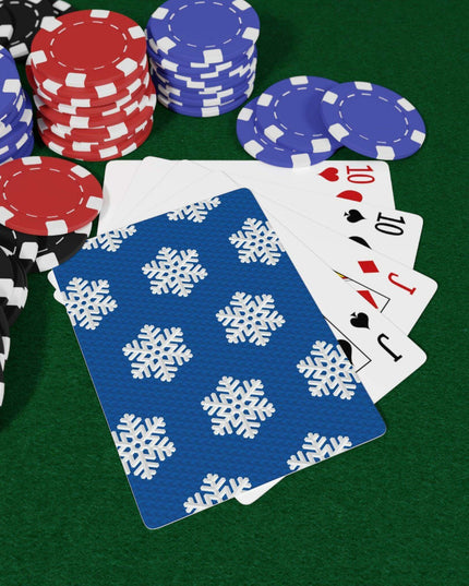 Luxury Festive Poker Deck - Enhance Your Holiday Card Games
