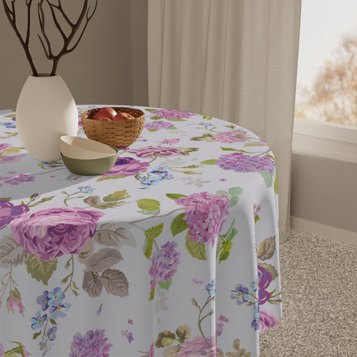 French Spring Colorful Tablecloth | 55.1" x 55.1" Polyester Cloth