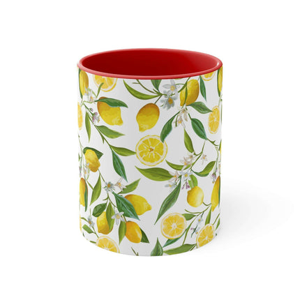 Sunrise Serenity 11oz Ceramic Coffee Mug with Kireiina Accent