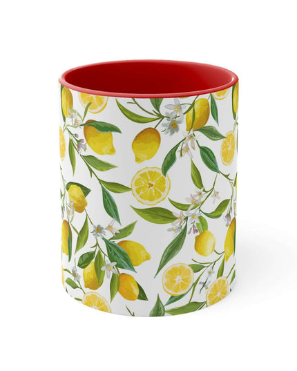 Sunrise Serenity 11oz Ceramic Coffee Mug with Kireiina Accent