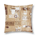 Water-Resistant Floral Outdoor Cushion Collection - Stylish and Durable Polyester Set