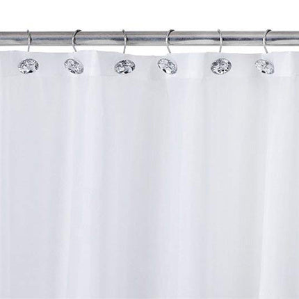 Rhinestone Shower Curtain Hooks – Acrylic, Set of 12