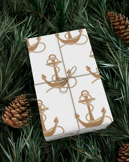 Nautical Elegance: Premium Gift Wrap Collection - Made in the USA
