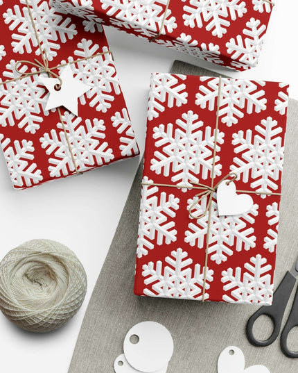 Elegant 3D Holiday Gift Wrap Set - Premium USA-Made Wrapping Paper for Modern Gifting